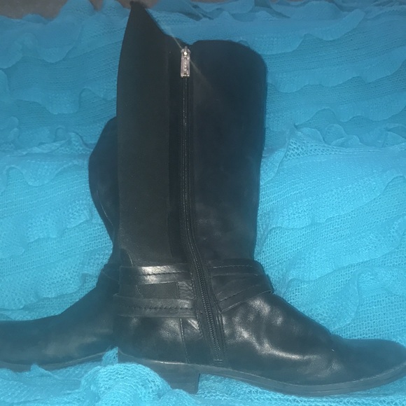 🥾 Hilfiger Leather Buckle Boots FC06 - Picture 3 of 4